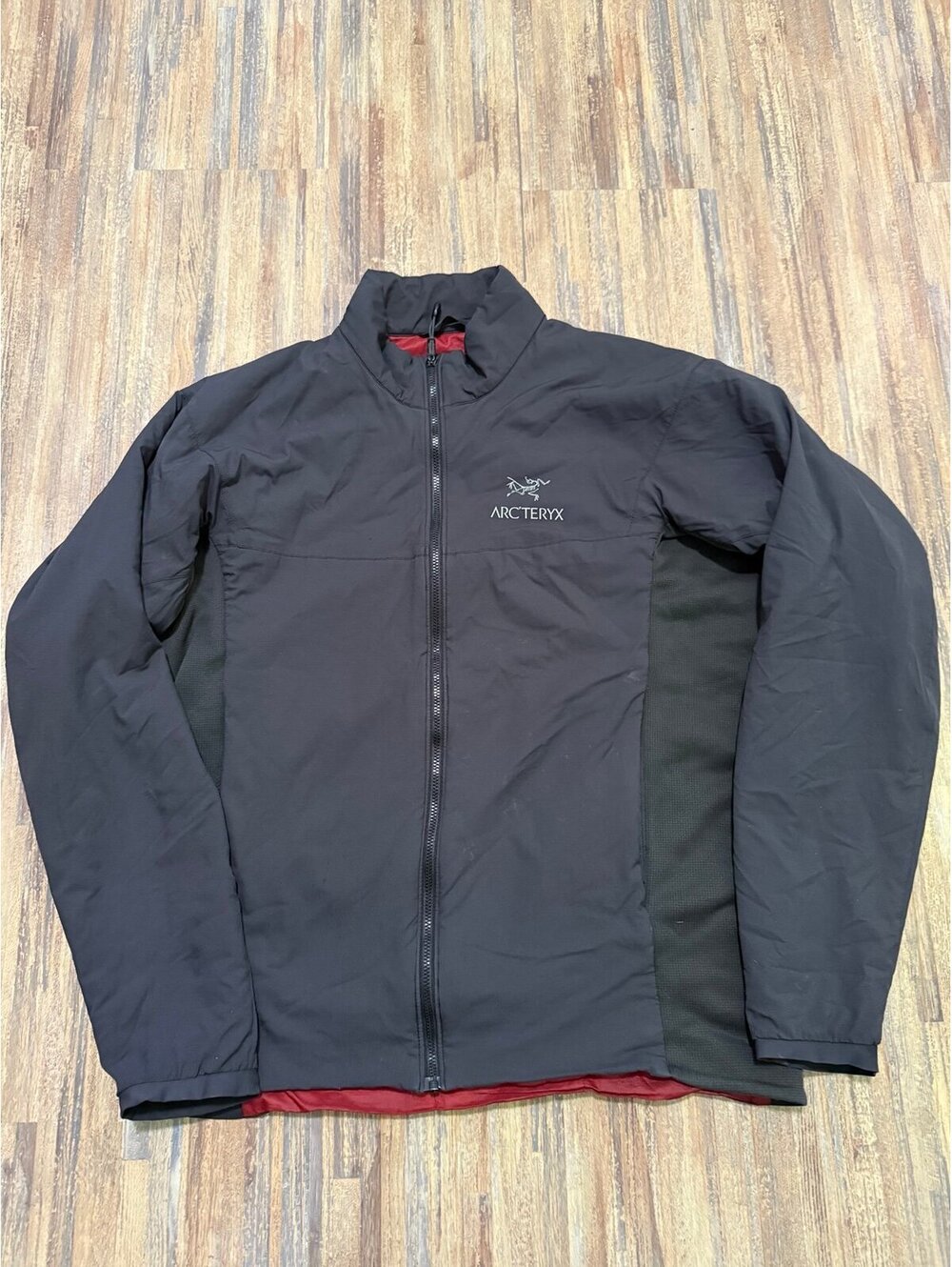 Arc'teryx Men's Black Full Zip Athletic Jacket size large